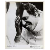 Buddy Rich facsimile signed promo photo