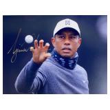 PGA Champ Tiger Woods facsimile signed  photo