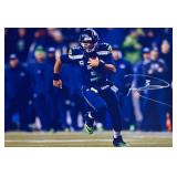 Seattle Seahawks Russell Wilson facsimile...
