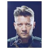 Jeremy Renner facsimile signed photo