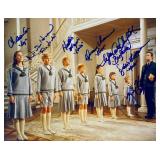 The Sound of Music cast facsimile signed movie...