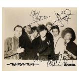 Thompson Twins facsimile signed promo photo
