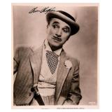 Charlie Chaplin signed movie still photo
