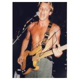 Sting facsimile signed  photo