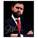 Vice President JD Vance facsimile signed photo