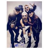 Scorpions band facsimile signed  photo