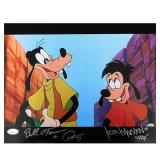 A Goofy Movie cast signed photo. JSA Authenticated