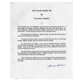 The Fourth Deadly Sin Lawrence Sanders Signed...