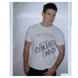 The Diplomat Aidan Turner signed photo. JSA...