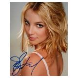 Britney Spears signed photo