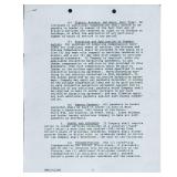 The Wild Bunch Ben Johnson Signed Typed Artist...