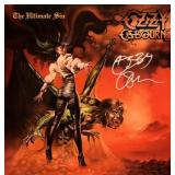 Ozzy Ozbourne signed The Ultimate Sin Live album