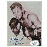 Floyd Patterson Signed 3.5x4.75 Cut Magazine Page