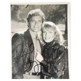 Falcon Crest signed photo