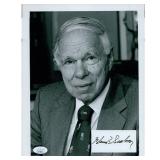 Chemist Glenn Seaborg Signed Photo
