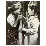 National Velvet Mickey Rooney signed photo