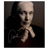 Jane Goodall signed photo
