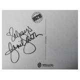 Beverly Hills 90210 Jenny Garth signed postcard