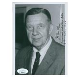Space Scientist James Van Allen Signed Photo