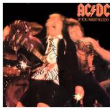 AC/DC If You Want Blood signed album