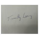 Turn on, Tune In Drop Out Timothy Leary...