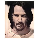 Keanu Reeves signed photo