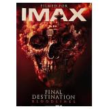 Final Destination Bloodlines IMAX Double Sided...