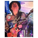 Carlos Santana signed photo