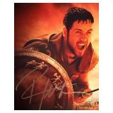 Gladiator Russell Crowe signed movie photo