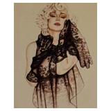 Artist Olivia DeBerardinis Pin Up 1992...