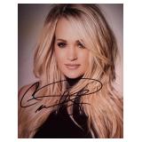 Carrie Underwood signed photo