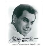 Singer Freddy Cannon Signed Photo