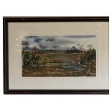 1987 Louis Archambault Original Watercolor "...