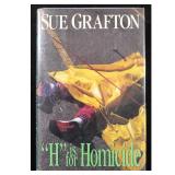 H Is For Homicide Sue Grafton Signed First...