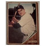 Bill Skowron 1962 Topps baseball card No. 110