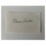 Eleanor Powell original signature