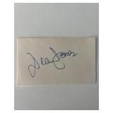 Herbie The Love Bug Dean Jones original signature