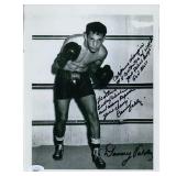 Danny Valdez Signed 8.5x11 Cardstock Photo