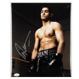 Amir Khan Signed 11x14 Matte Photo