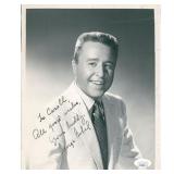 Actor Singer Comedian George Gobel bSigned Photo