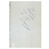 Ken Norton Signed 5.5x8.5 Cut Page