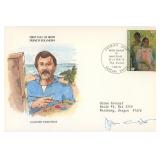 Realist Painter Jamie Wyeth signed first day cover