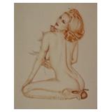 Artist Olivia DeBerardinis Pin Up 1992...