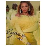 Beyonce signed photo