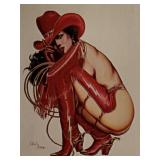 Artist Olivia DeBerardinis Pin Up 1992...