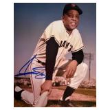SF Giants Willie Mays signed photo