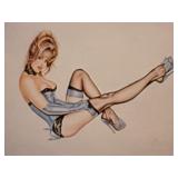 Artist Olivia DeBerardinis Pin Up 1992...