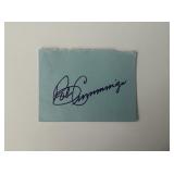 Saboteur Robert Cummings original signature