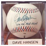 Los Angeles Dodgers Dave Hansen Signed Baseball
