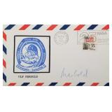 Ulf Merbold signed Columbia Spacelab 1 envelope